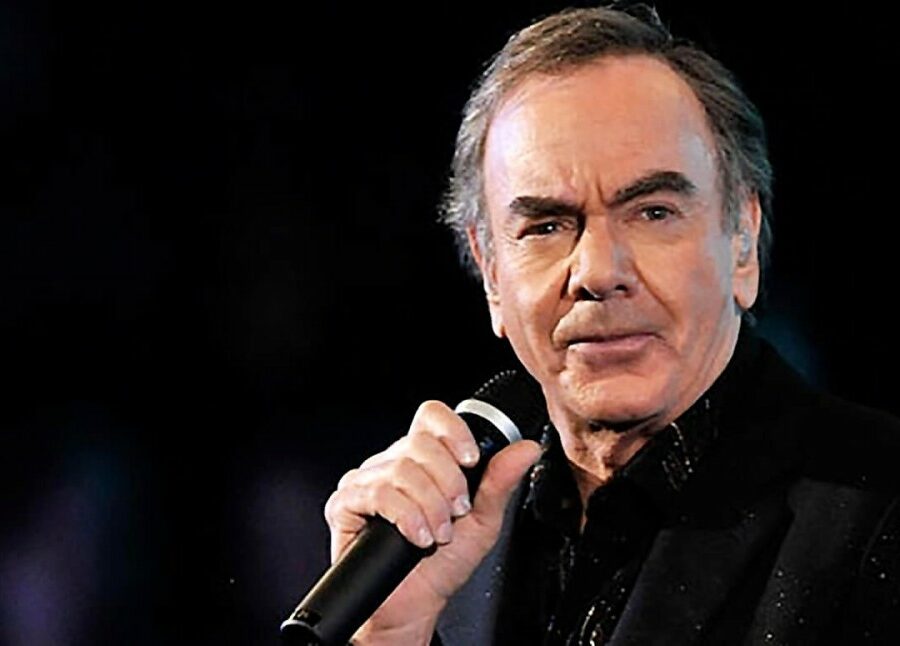 Famous musician Neil Diamond, who is now coping with Parkinson's Disease.