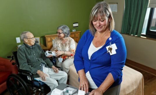 Bethesda Skilled Nursing Communities utilize technology advancements for a higher level of care.