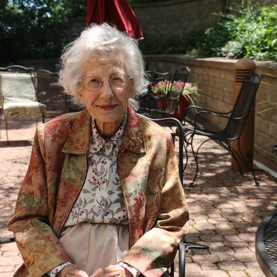 Peg Sharp, resident of Bethesda Gardens, has been exploring the world since she was a child, and she continues this mentality in her retirement.