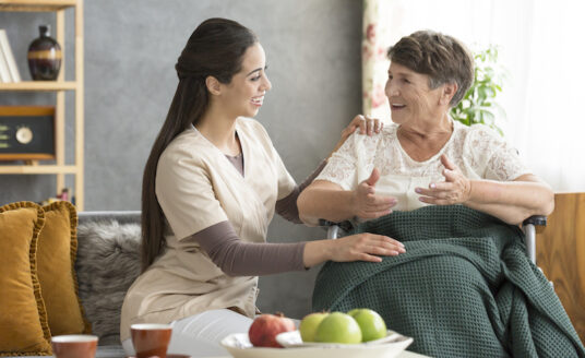 In Hospice Care, seniors and their families may become very close with the Hospice team.