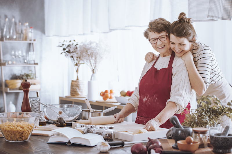 Keep your senior loved ones engaged during holiday gatherings by keeping them involved in activities such as baking, cooking, or reminiscing with family.