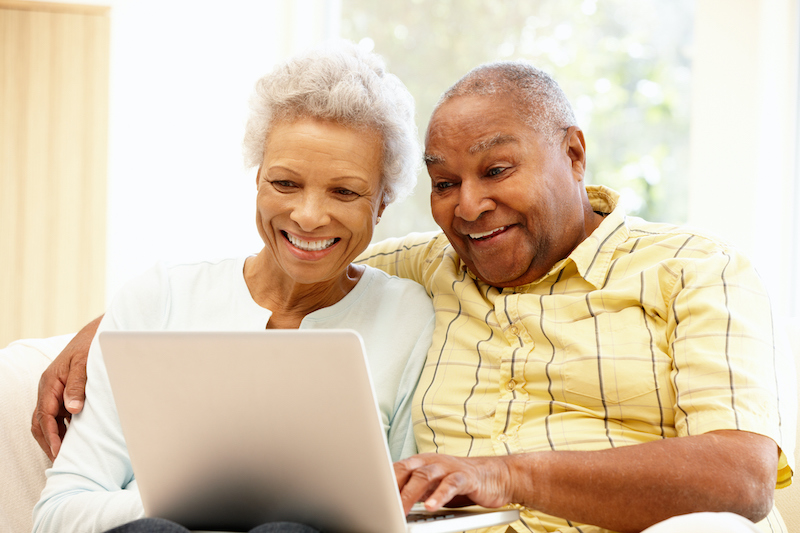 Seniors can stay connected to family and friends via social media