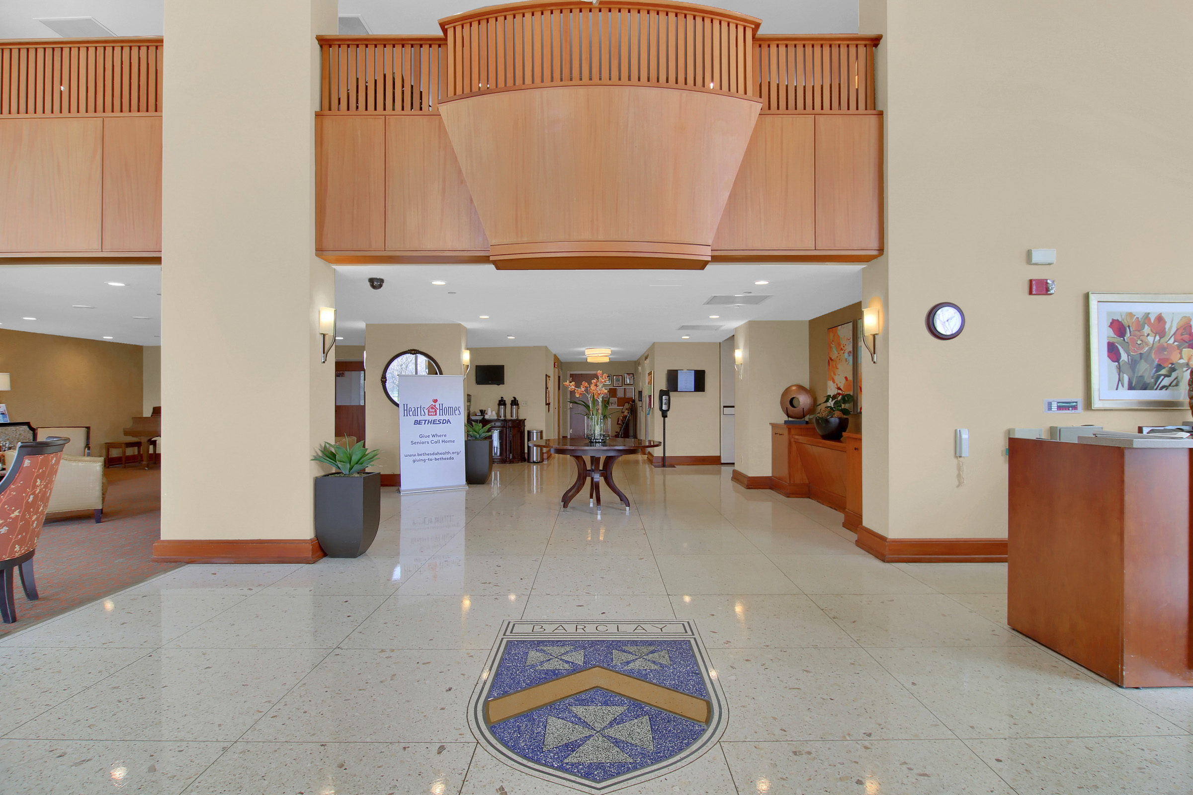 Barclay House lobby