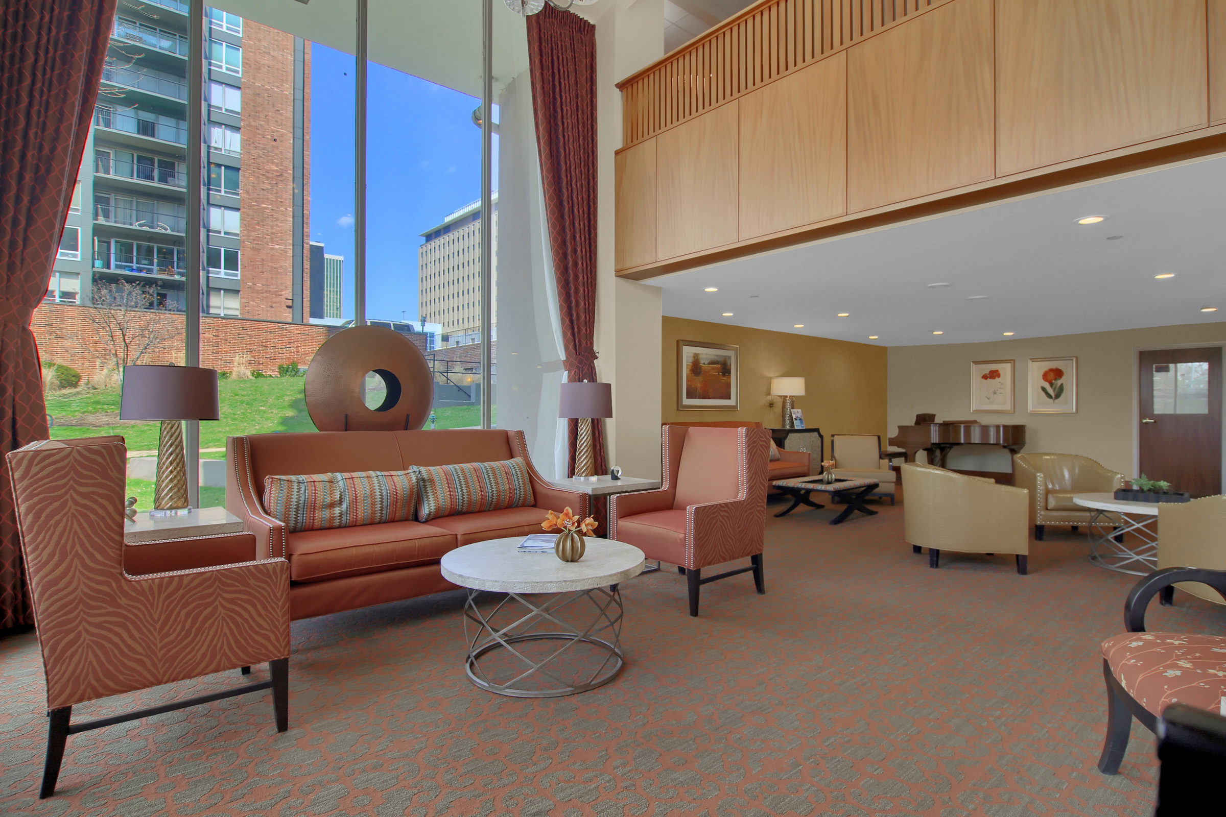 Barclay House lobby and reception area