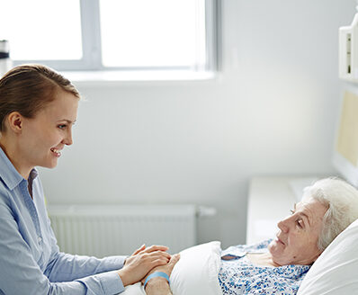 Hospice Provider with Patient