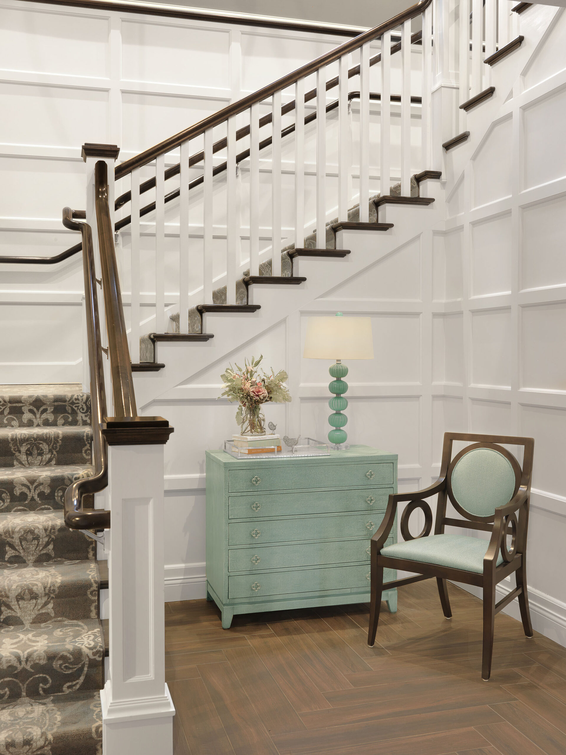 Bethesda Hawthorne winding staircase