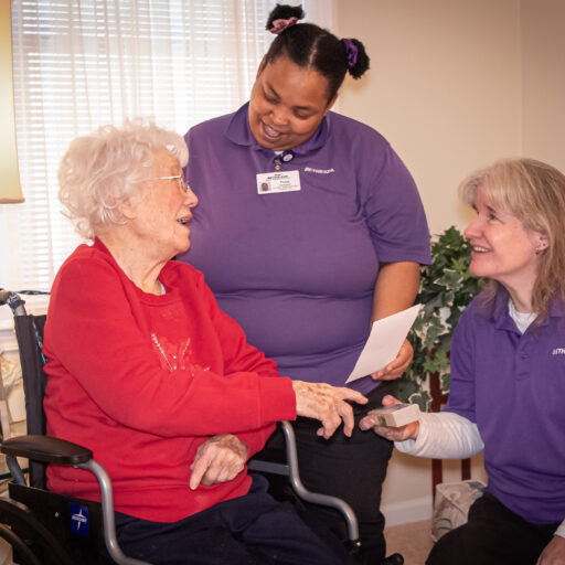 Bethesda's Care Management team assists a resident