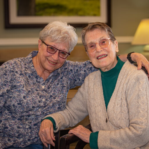 Sandy and Sally at Bethesda Orchard