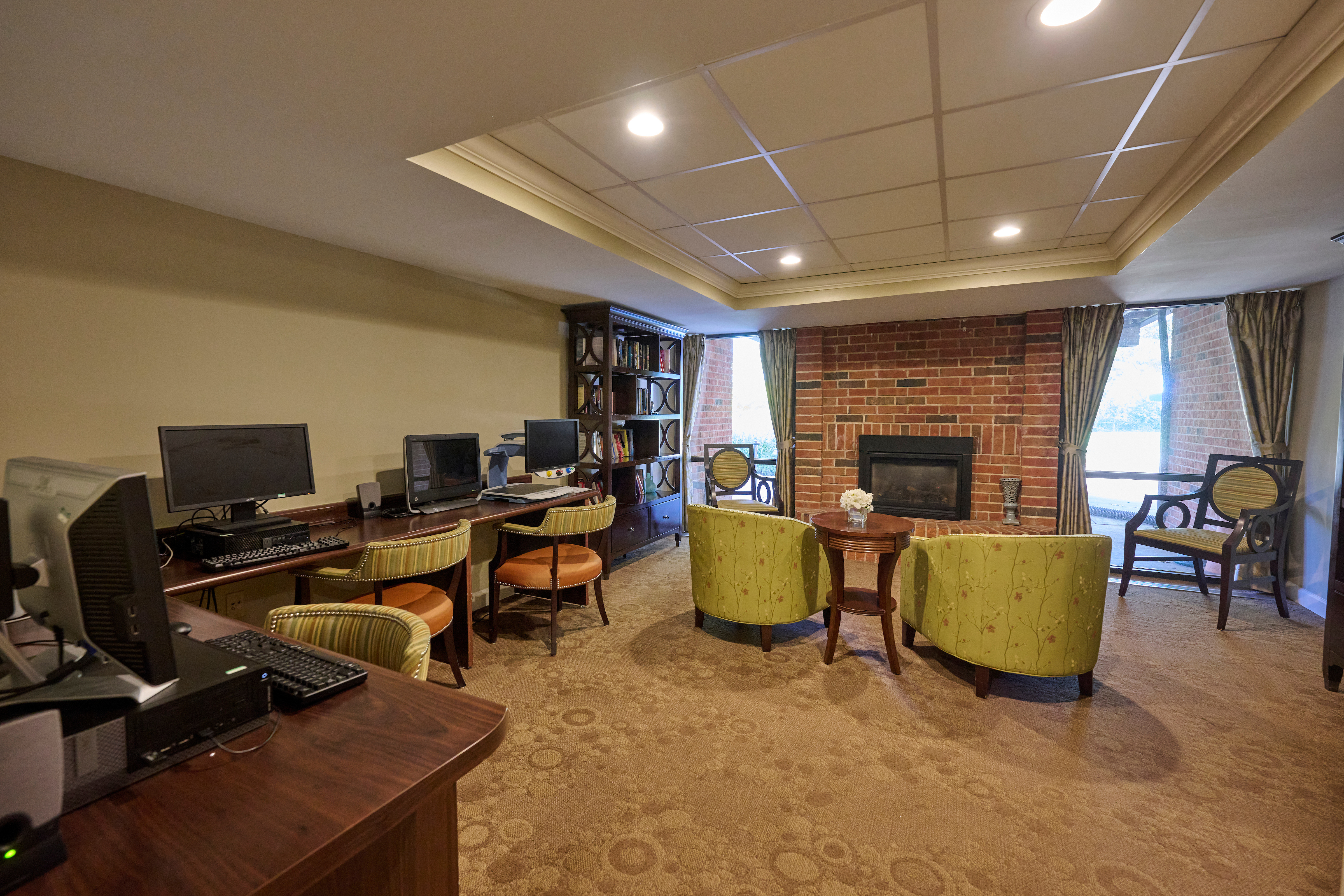Bethesda Terrace library and business center